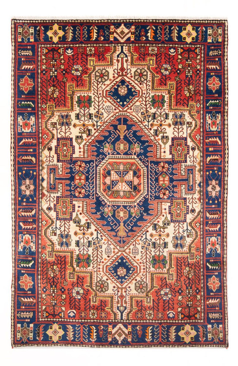 Persisk teppe - Nomadisk - 197 x 140 cm - blå