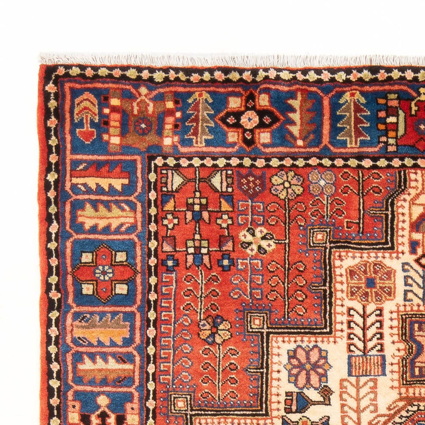 Persisk teppe - Nomadisk - 213 x 140 cm - blå