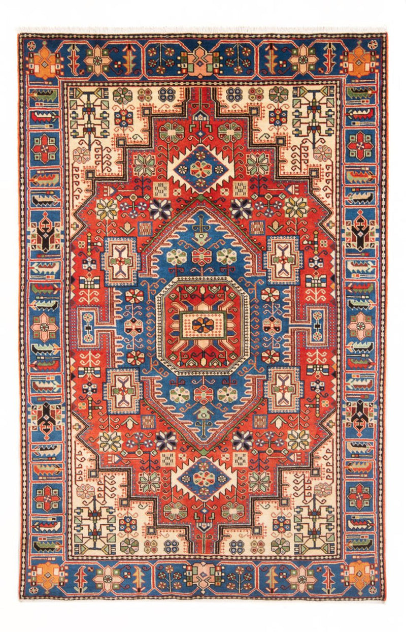 Persisk teppe - Nomadisk - 203 x 132 cm - blå