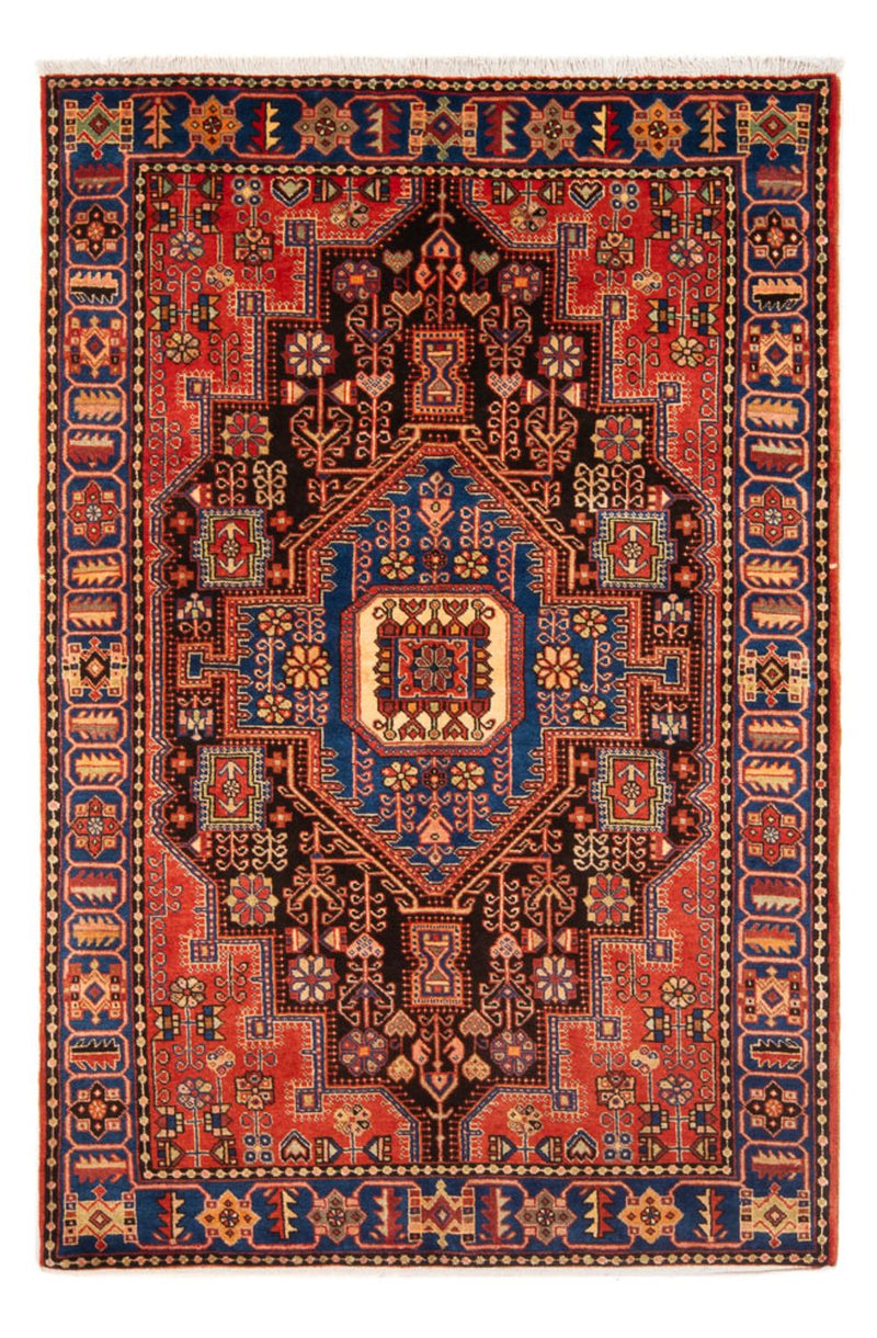 Persisk teppe - Nomadisk - 204 x 142 cm - blå