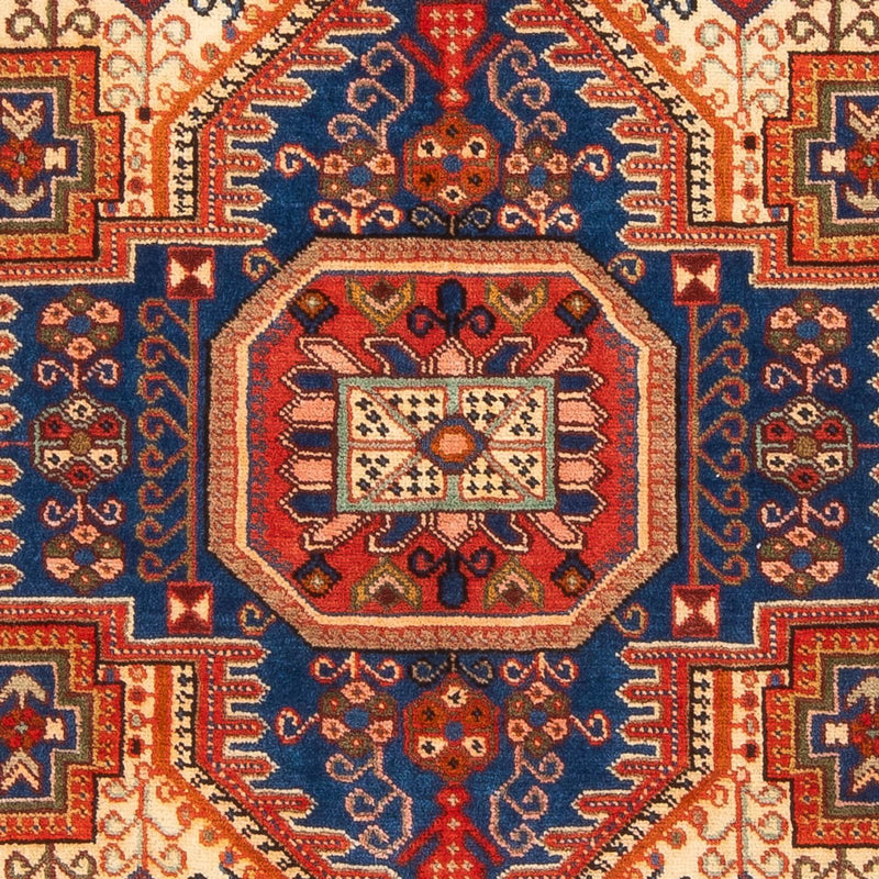 Persisk teppe - Nomadisk - 207 x 147 cm - lys beige
