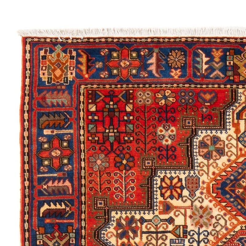 Persisk teppe - Nomadisk - 207 x 147 cm - lys beige