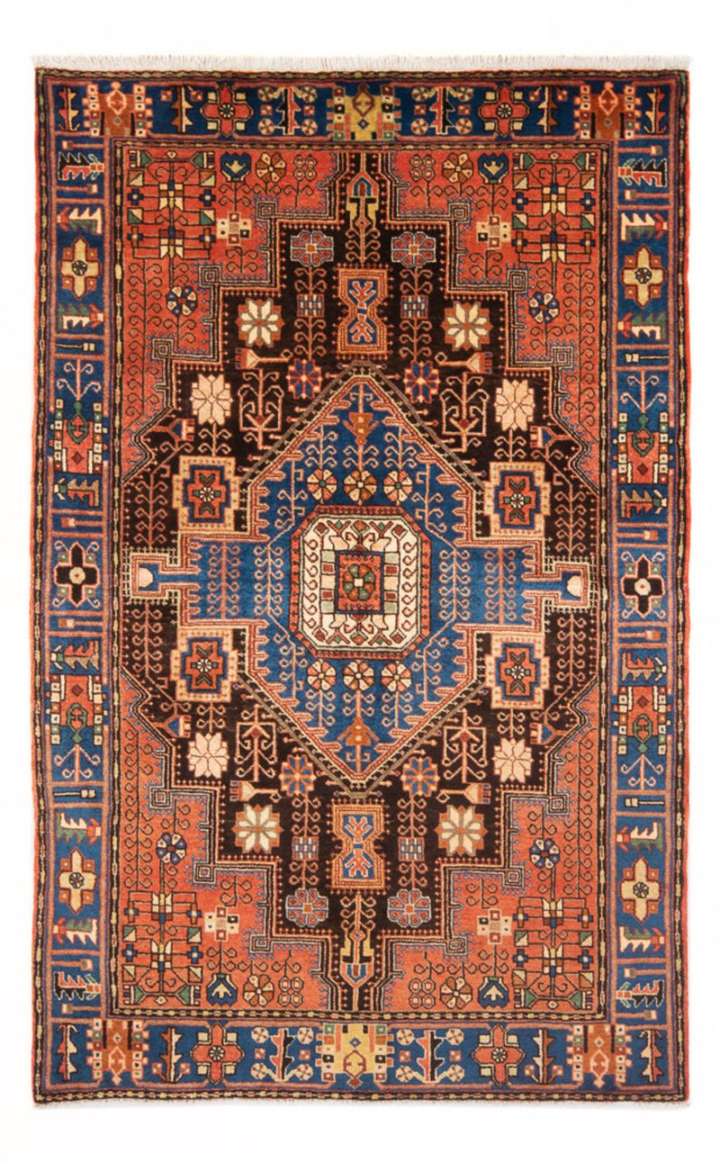 Persisk teppe - Nomadisk - 201 x 137 cm - blå