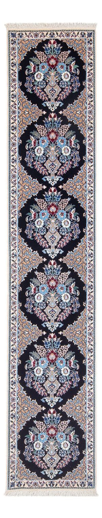 Løper Persisk teppe - Nain - Premium - 228 x 48 cm - mørkeblå – product image