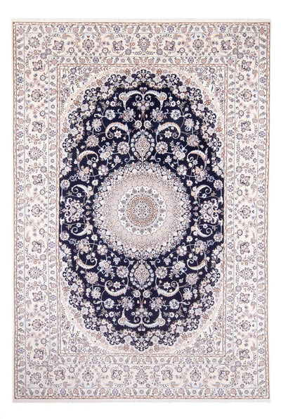 Nain - 6La Teppe 207x306cm - Persisk teppe - mørkeblå