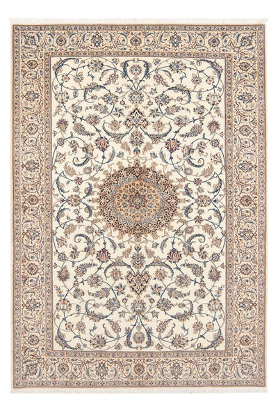 Nain - 6La Teppe 127x203cm - Persisk teppe - lys beige