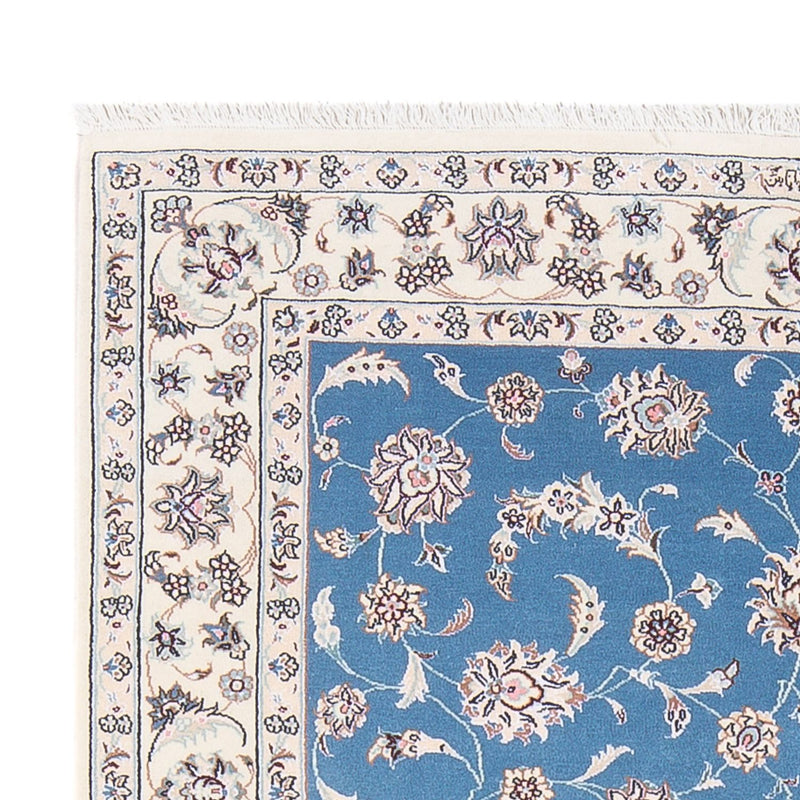 Persisk teppe - Nain - Premium - 150 x 103 cm - blå