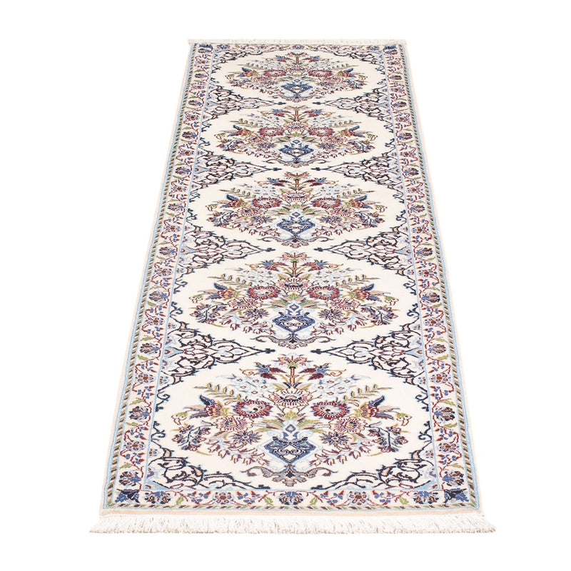 Løper Persisk teppe - Nain - Premium - 196 x 52 cm - krem