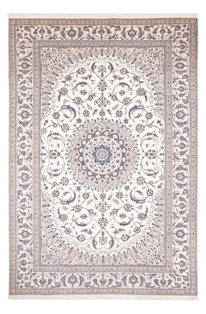 Persisk teppe - Nain - Premium - 312 x 204 cm - krem
