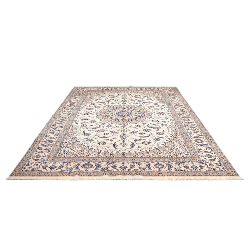 Persisk teppe - Nain - Premium - 312 x 204 cm - krem