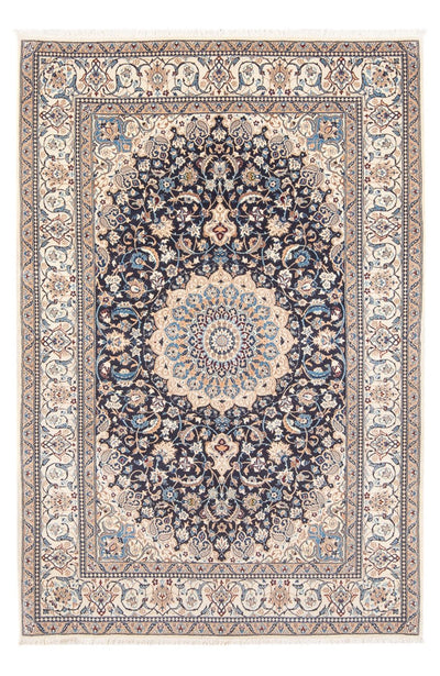 Nain - 6La Teppe 129x202cm - Persisk teppe - mørkeblå