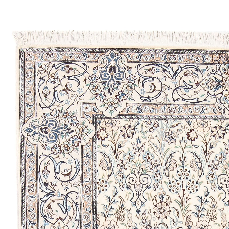 Persisk teppe - Nain - Premium - 214 x 135 cm - krem