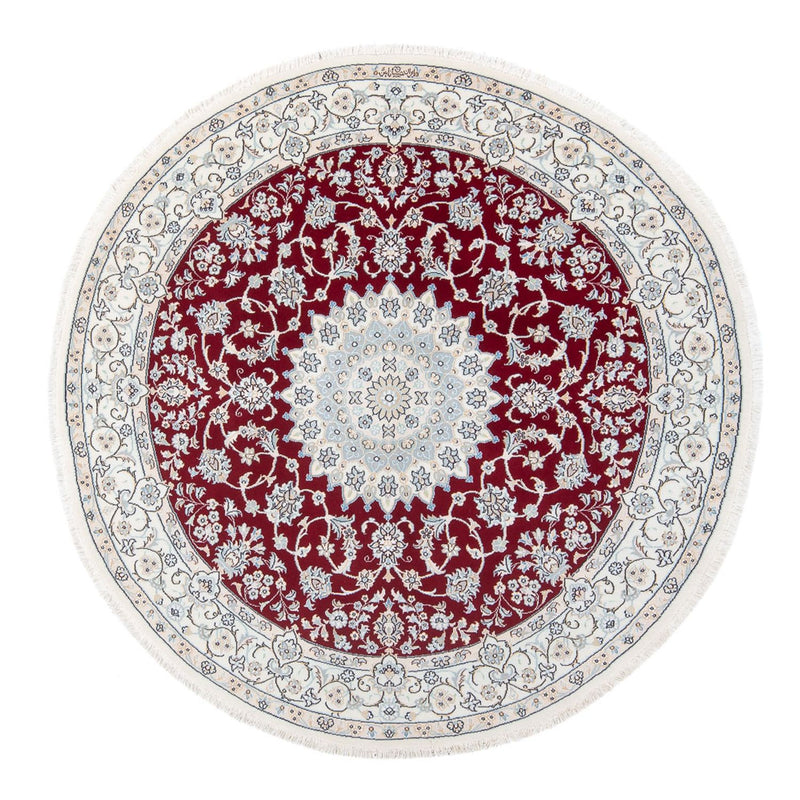 Nain - 6La teppe 150x150cm - Persisk teppe - rød