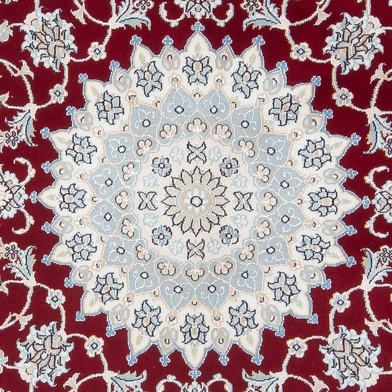 Nain - 6La teppe 150x150cm - Persisk teppe - rød