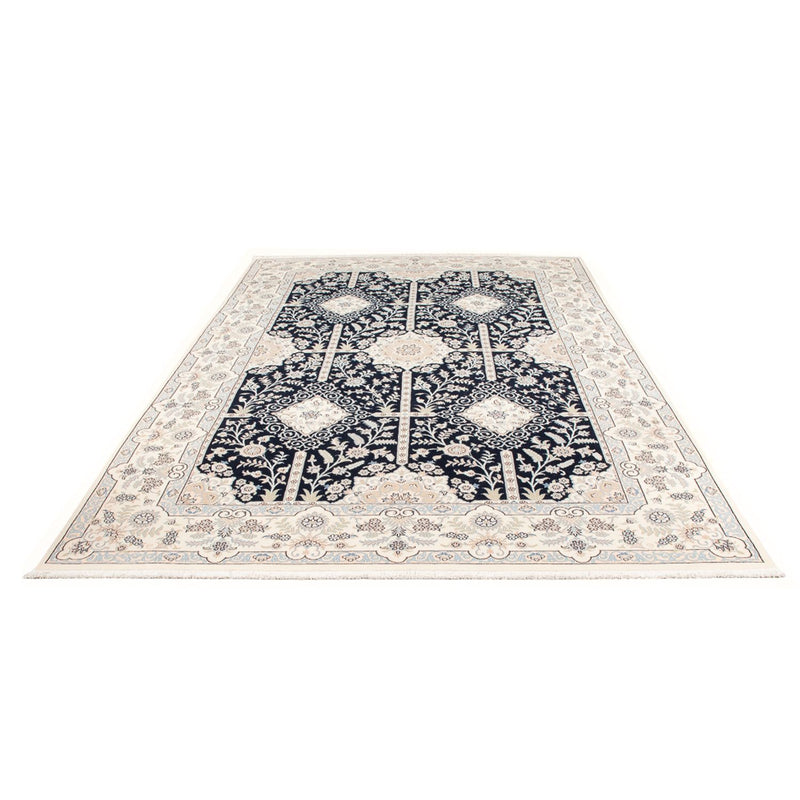 Persisk teppe - Nain - Premium - 312 x 202 cm - mørkeblå