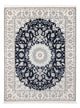 Nain - 6La teppe 150x196cm - Persisk teppe - mørkeblå