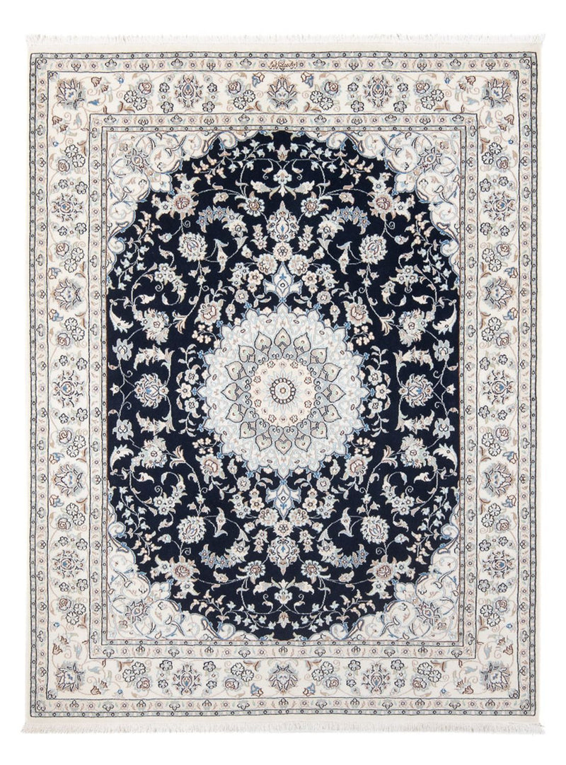 Nain - 6La teppe 150x196cm - Persisk teppe - mørkeblå