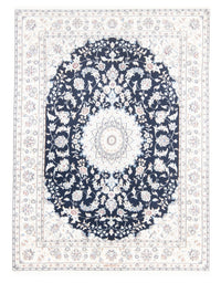 Nain - 9La Teppe 147x196cm - Persisk teppe - mørkeblå – product image