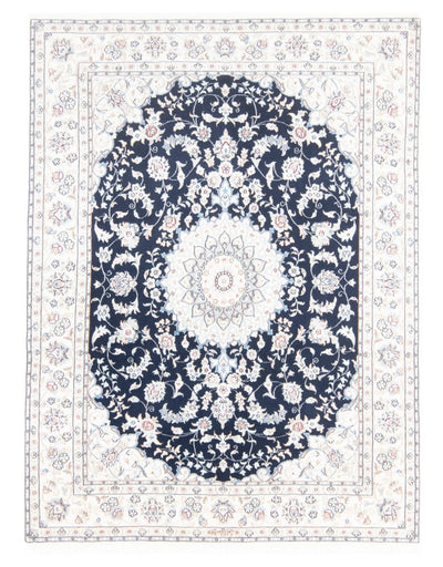 Nain - 9La Teppe 147x196cm - Persisk teppe - mørkeblå
