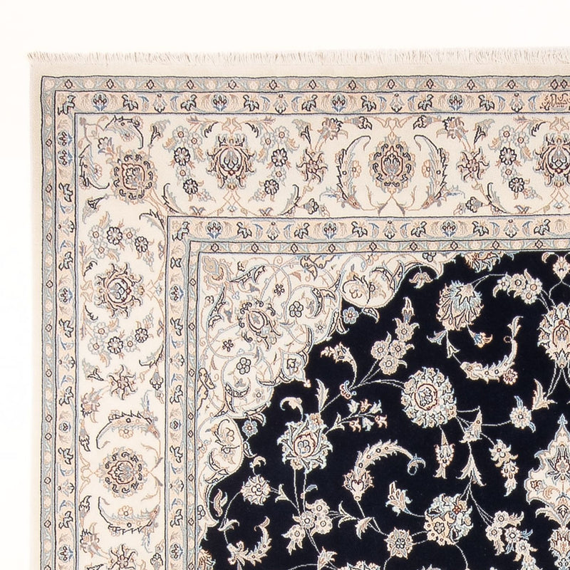 Persisk teppe - Nain - Premium - 275 x 228 cm - mørkeblå