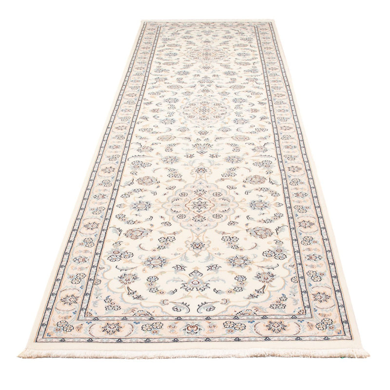 Nain - 6La teppe 87x350cm - Persisk teppe - krem