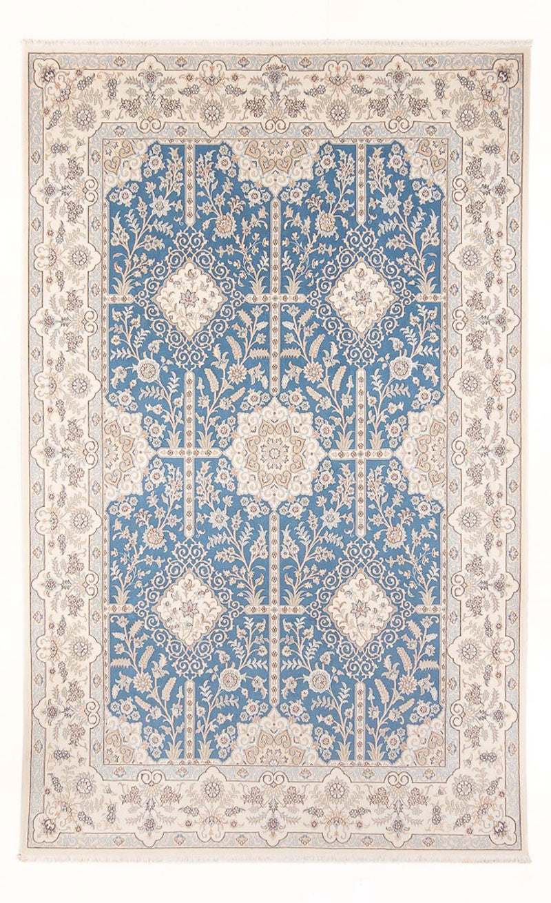 Persisk teppe - Nain - Premium - 300 x 198 cm - lyseblå