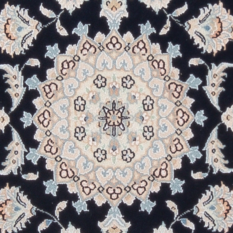 Nain - 6La teppe 81x253cm - Persisk teppe - mørkeblå
