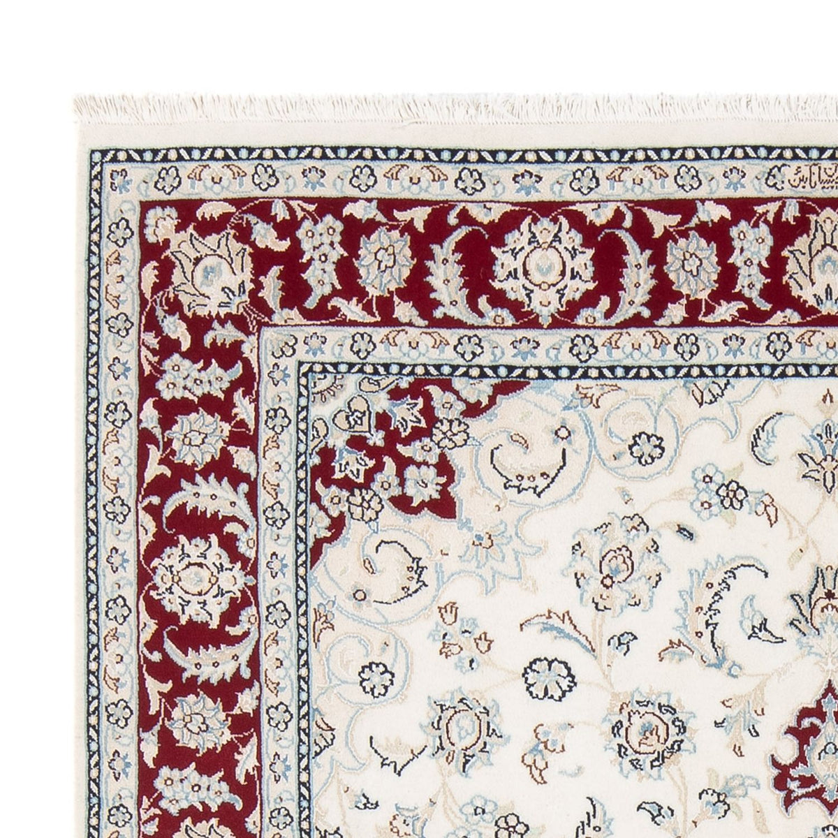 Nain - 6La teppe 150x193cm - Persisk teppe - krem