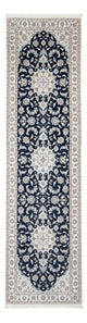 Nain - 6La teppe 88x300cm - Persisk teppe - mørkeblå