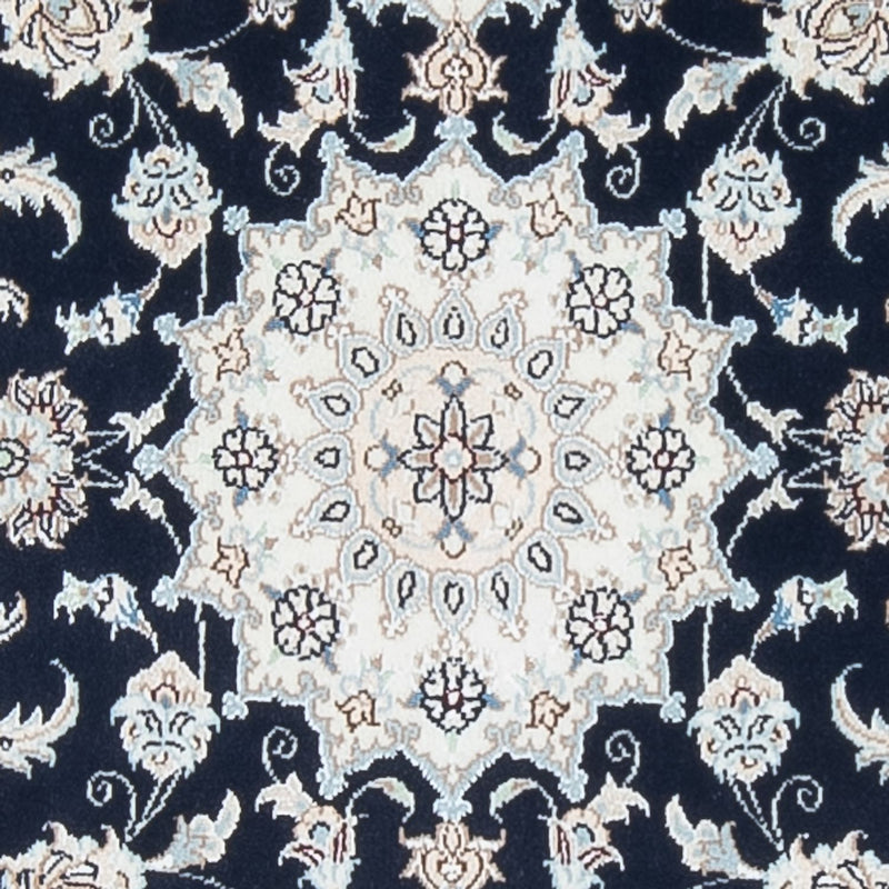 Nain - 6La teppe 88x300cm - Persisk teppe - mørkeblå