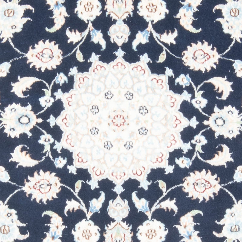 Nain - 9La teppe 81x204cm - Persisk teppe - mørkeblå