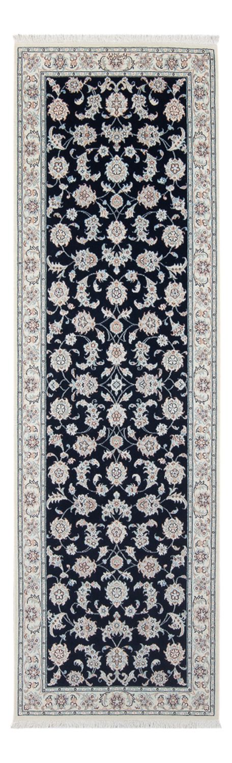 Nain - 6La teppe 82x248cm - Persisk teppe - mørkeblå