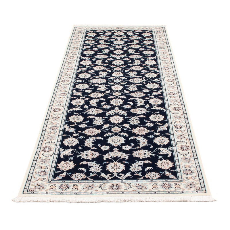 Nain - 6La teppe 82x248cm - Persisk teppe - mørkeblå