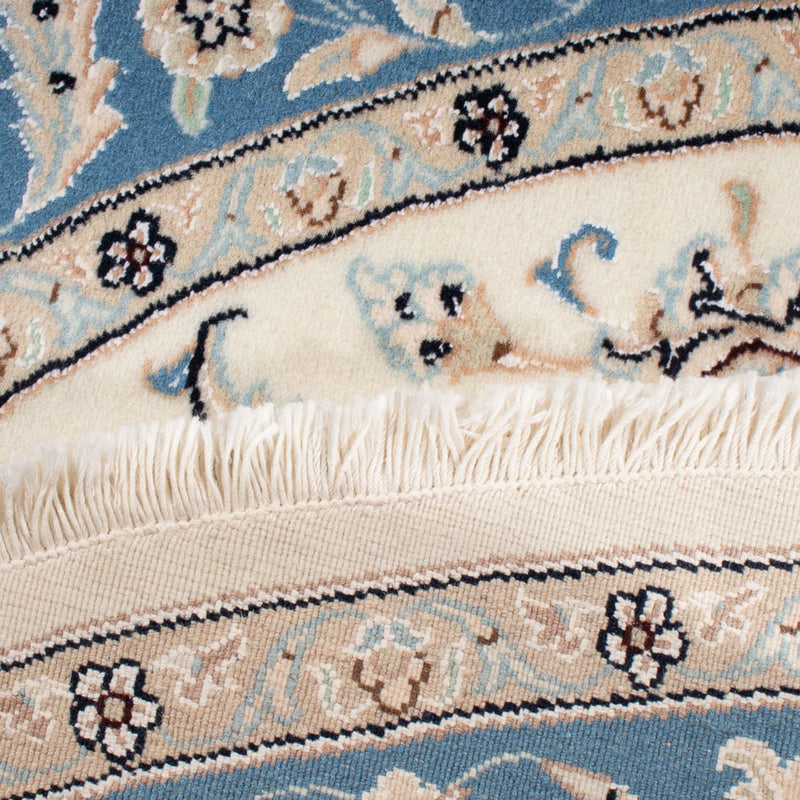 Nain - 6La teppe 148x149cm - Persisk teppe - krem