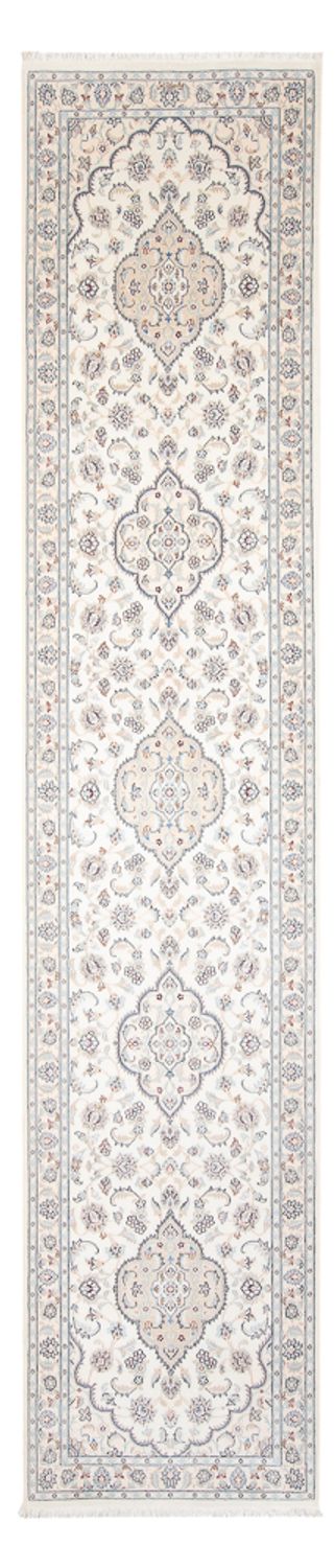 Nain - 6La teppe 93x390cm - Persisk teppe - krem