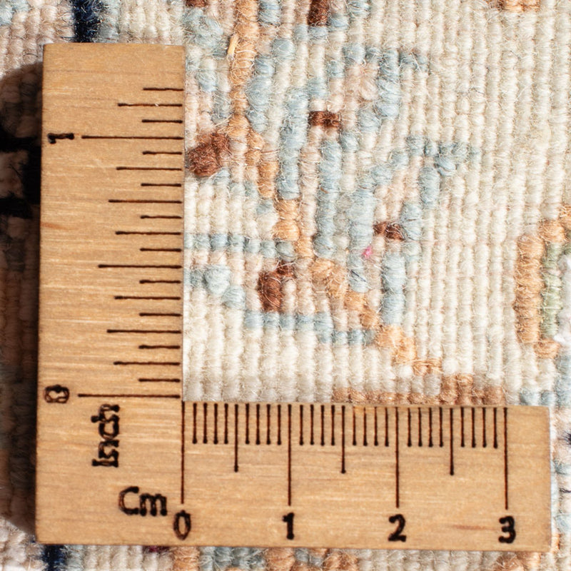 Løper Persisk teppe - Nain - Premium - 302 x 83 cm - mørkeblå