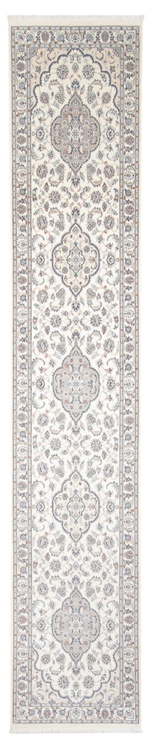 Nain - 6La teppe 90x410cm - Persisk teppe - krem