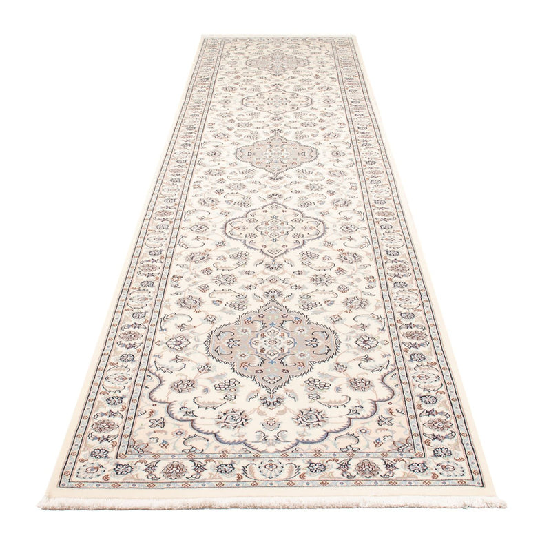 Nain - 6La teppe 90x410cm - Persisk teppe - krem
