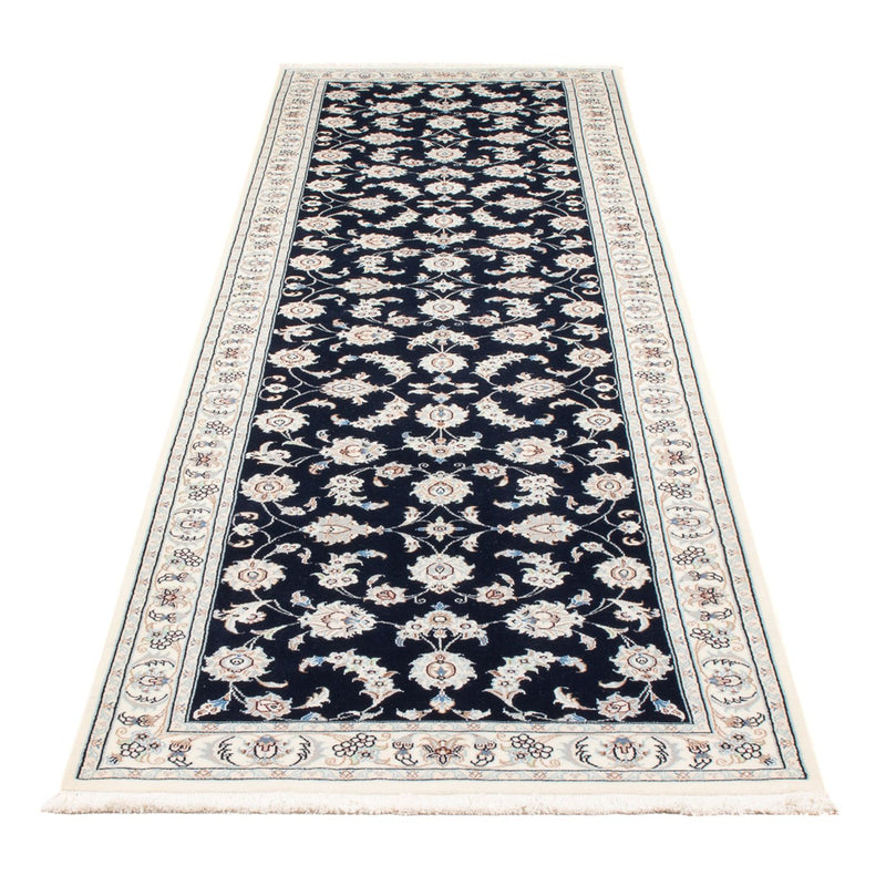 Nain - 6La teppe 82x301cm - Persisk teppe - mørkeblå