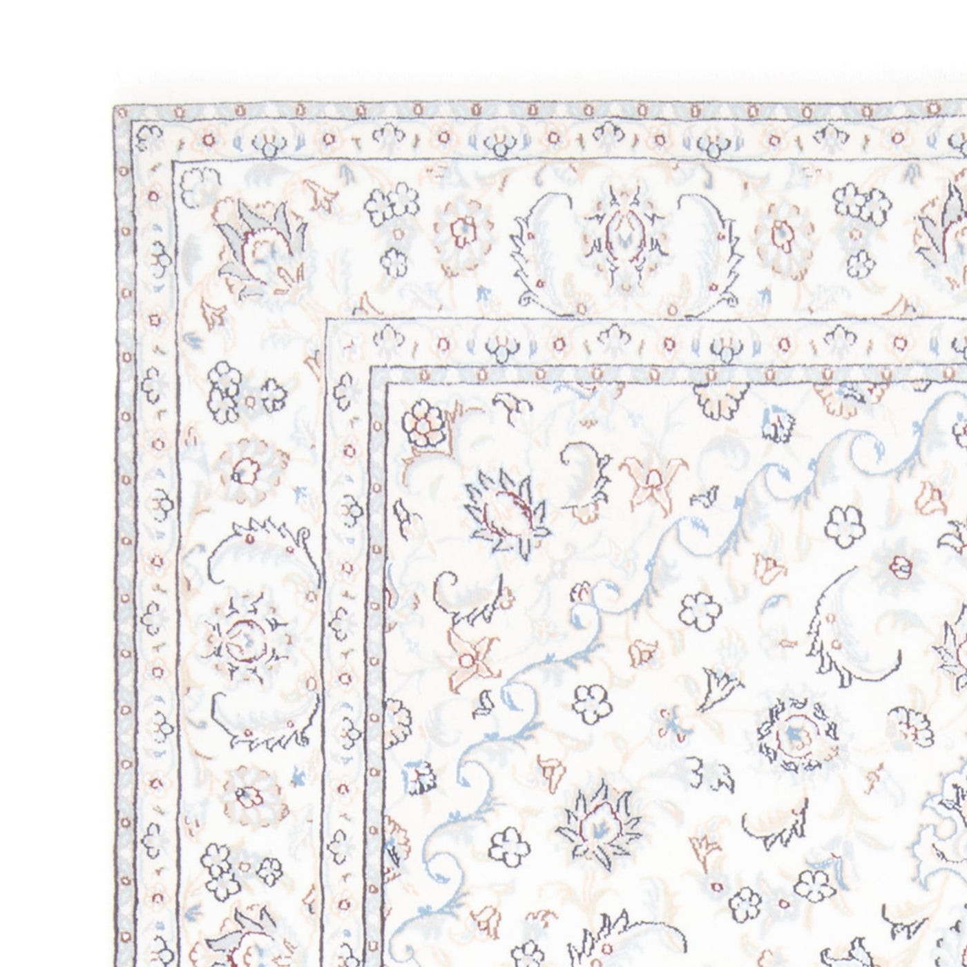 Persisk teppe - Nain - Royal - 198 x 150 cm - krem
