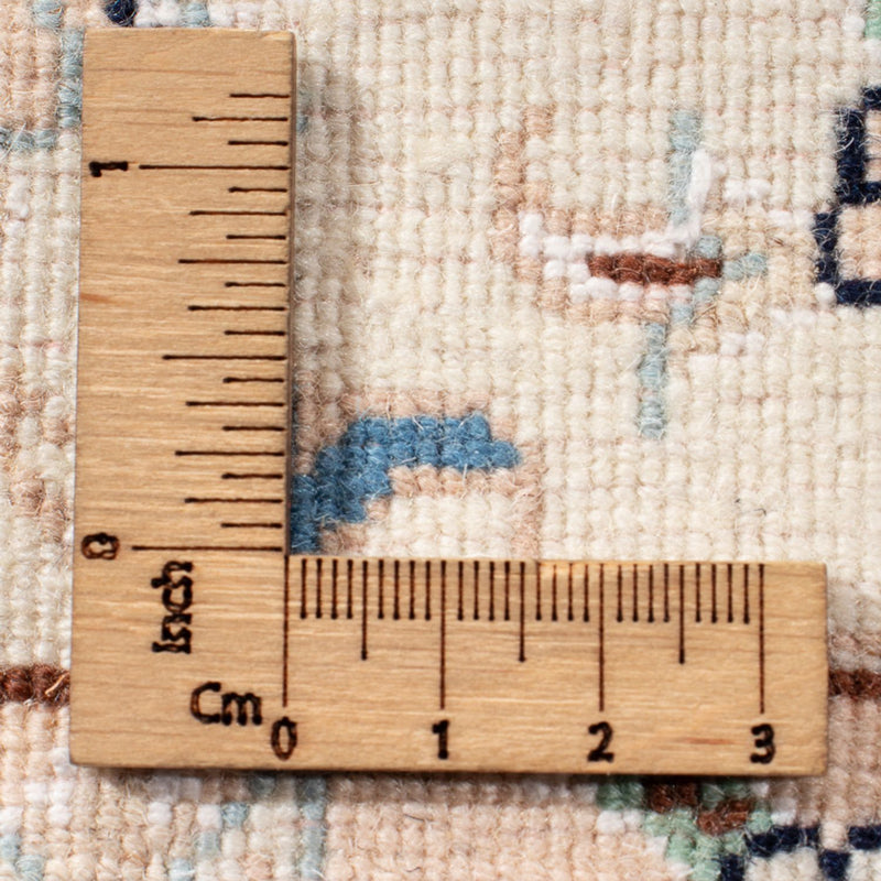 Persisk teppe - Nain - Premium - 302 x 203 cm - lyseblå