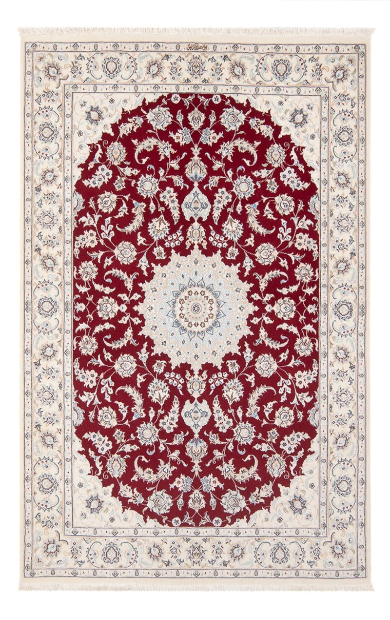 Persisk teppe - Nain - Premium - 205 x 135 cm - rød