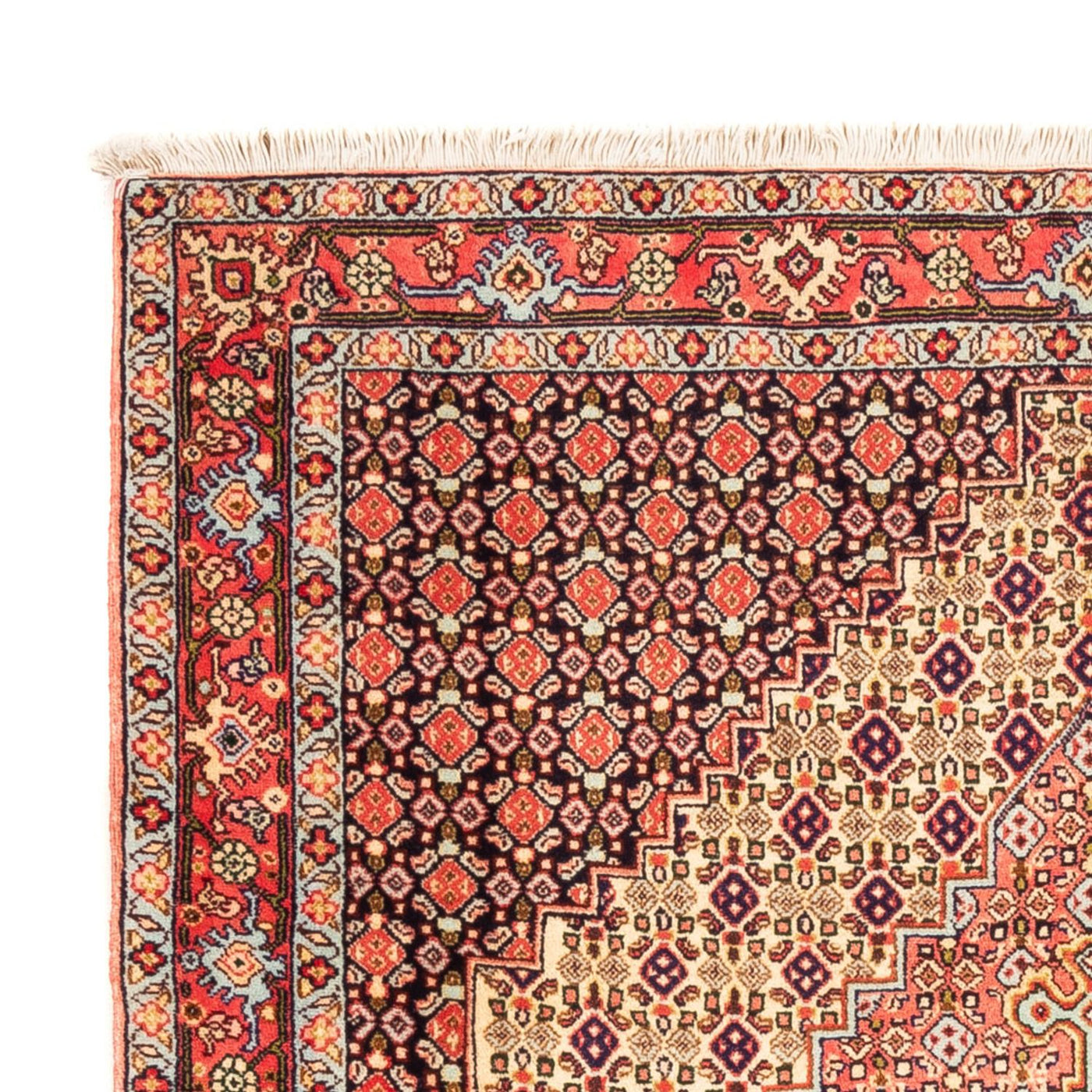 Persisk teppe - klassisk - 160 x 128 cm - lys beige