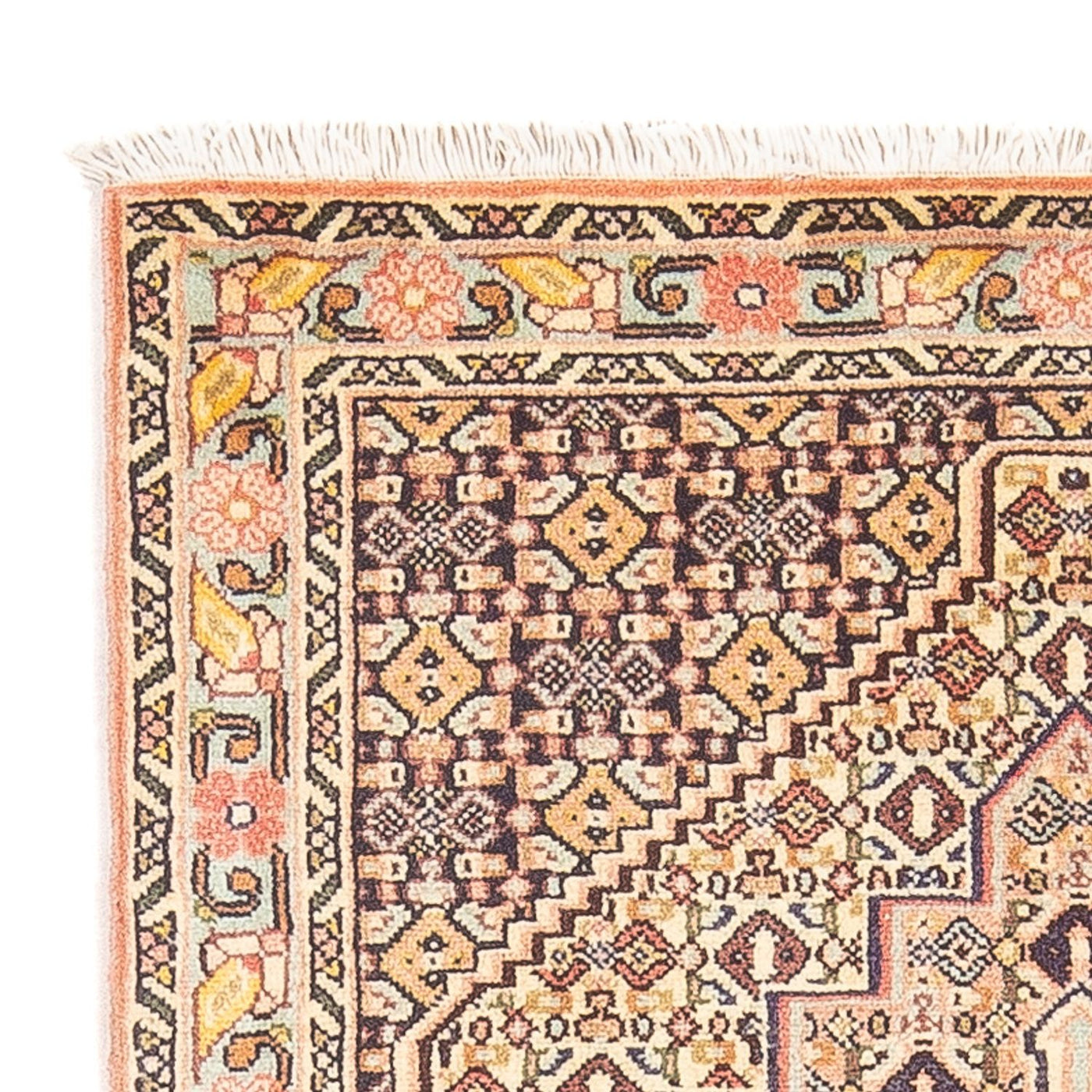 Persisk teppe - klassisk - 110 x 73 cm - lys beige