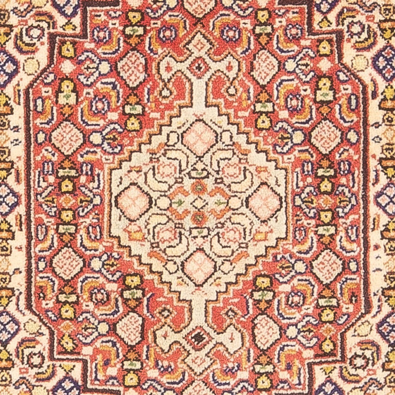 Persisk teppe - klassisk - 108 x 76 cm - lys rød