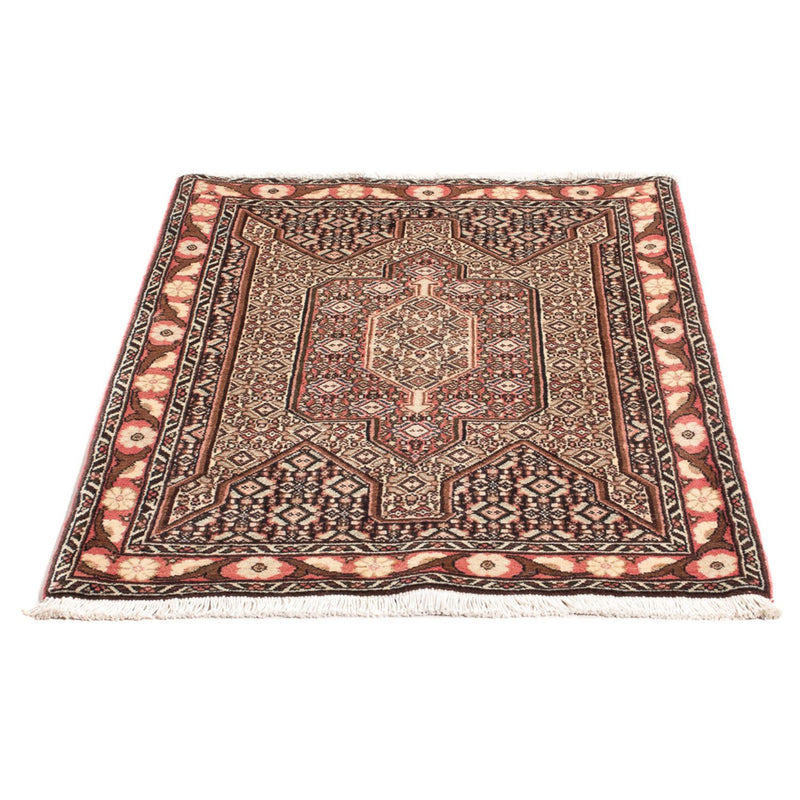 Persisk teppe - klassisk - 110 x 77 cm - mørk beige