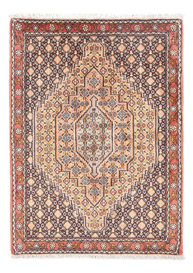 Persisk teppe - klassisk - 105 x 73 cm - mørkeblå