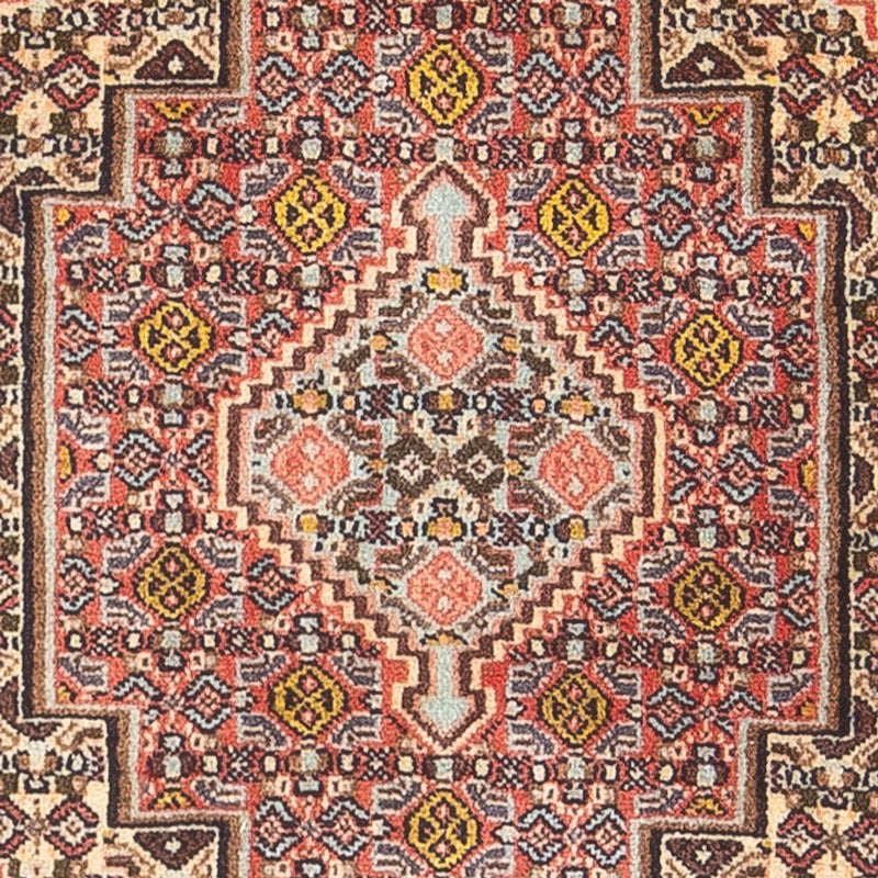 Persisk teppe - klassisk - 102 x 73 cm - flerfarget