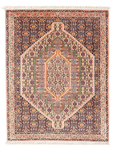 Senneh Teppe 75x102cm - Persisk teppe - mørkeblå