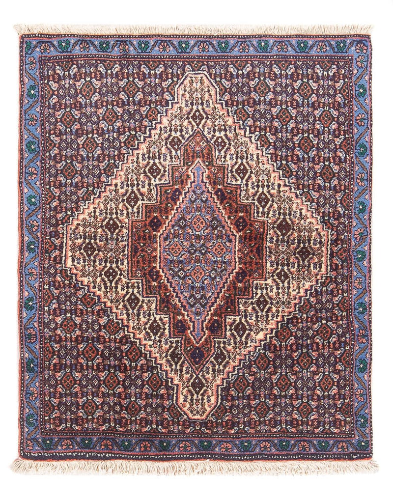 Persisk teppe - klassisk - 94 x 72 cm - blå